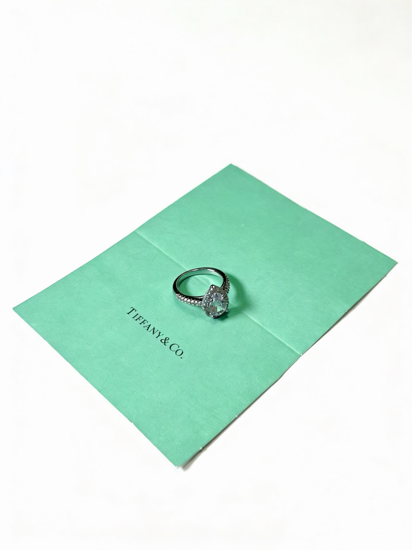 Tiffany & Co. Pear-Shaped Diamond Engagement Ring